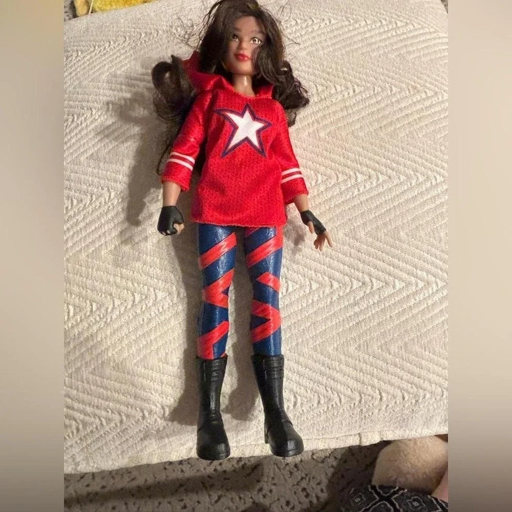 Marvel Rising Secret Warriors America Chavez Doll 11 Inch Action Figure Red Star